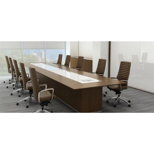 Luxury Boat-Shaped Executive Boardroom Table